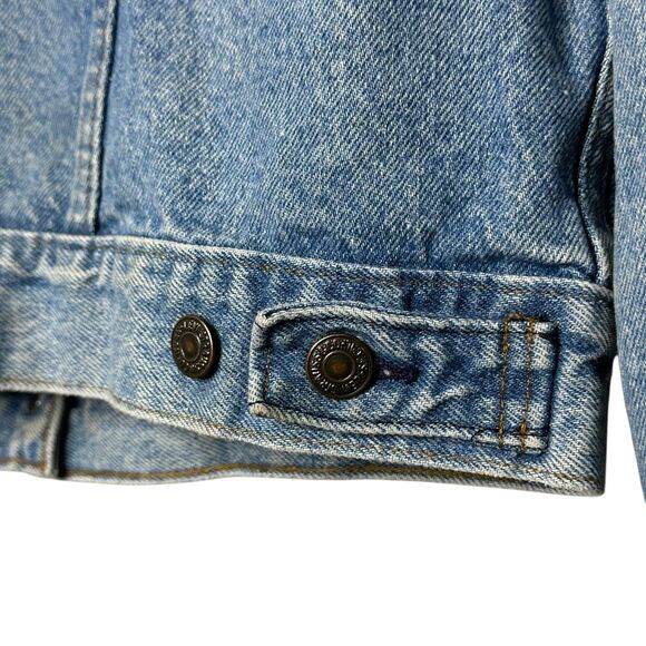 Vintage 70s/80s Levi’s USA-Made Denim Trucker Jacket Size Large - Picture 8 of 12